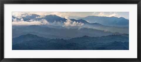 Framed Volcanoes National Park, Rwanda Print