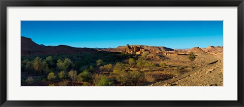 Framed View of the Tamddakhte, Morocco Print