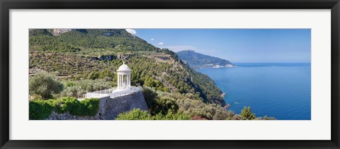 Framed Former Ludwig Salvator Estate Son Marroig, Majorca, Balearic Islands, Spain Print