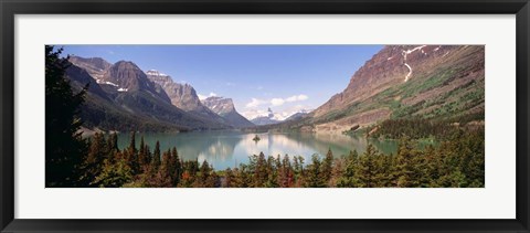 Framed Saint Mary Lake, Montana Print