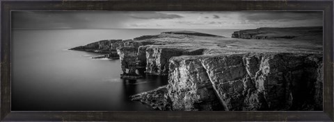 Framed Sea Stacks, Yesnaby, Orkney, Scotland Print