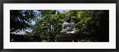 Framed Buddha in Asakusa Kannon Temple, Tokyo Prefecture, Japan Print