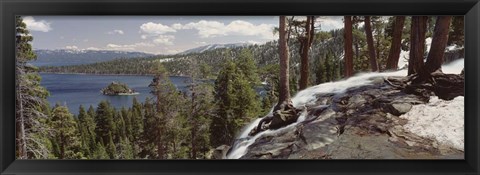 Framed Emerald Bay, Lake Tahoe, California Print