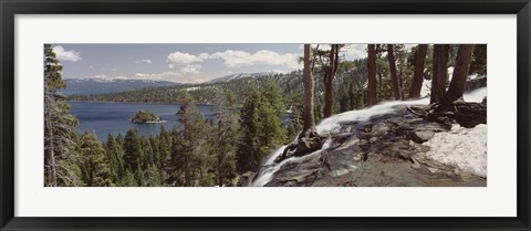 Framed Emerald Bay, Lake Tahoe, California Print