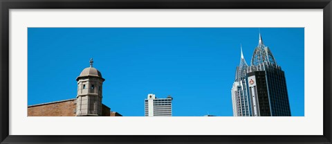 Framed Buildings in Mobile, Alabama Print