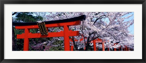 Framed Japan Takenaka Inari Shrine Print