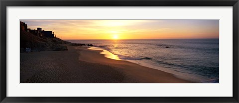 Framed Sunrise over Los Cabos, Mexico Print