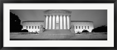 Framed Supreme Court Building, Washington DC Print