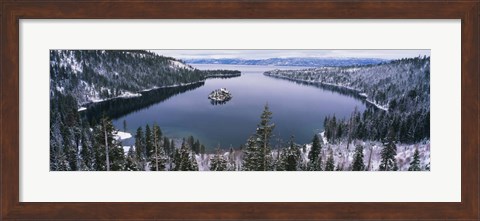 Framed Emerald Bay, Lake Tahoe, CA Print