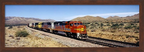 Framed Santa Fe Railroad, Arizona Print