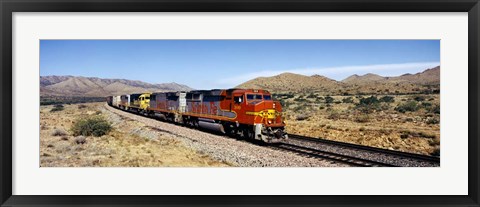 Framed Santa Fe Railroad, Arizona Print