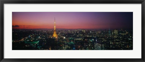 Framed Japan, Tokyo Print