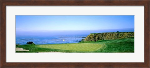 Framed Pebble Beach Golf Course, Monterey County, California Print