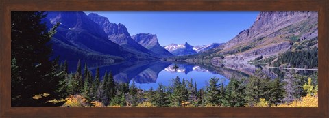 Framed Glacier National Park, MT Print