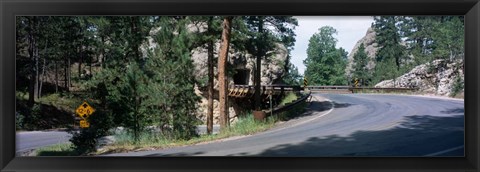 Framed Winding Road SD Print