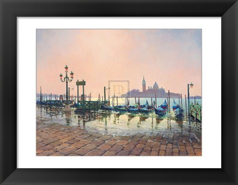 Framed Early Morning from St.Marks (LE) Print