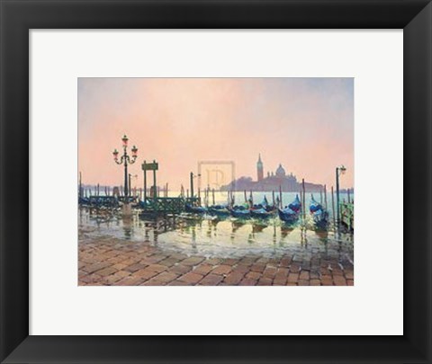 Framed Early Morning from St.Marks (LE) Print