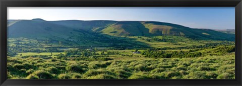 Framed Hope Valley, Derbyshire, Peak District, England Print