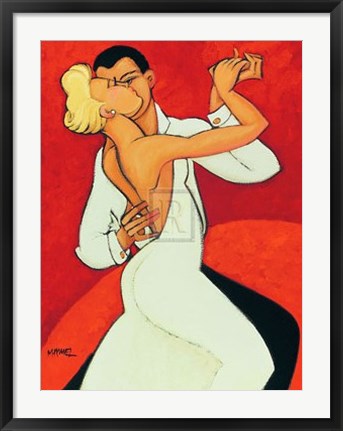 Framed Tango Valentino (LE) Print