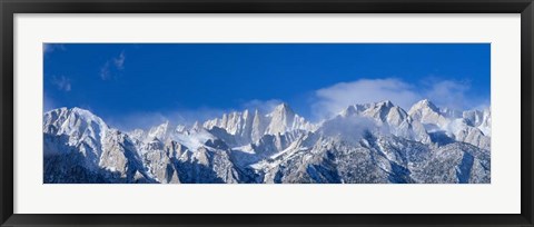 Framed Mount Whitney, California Print