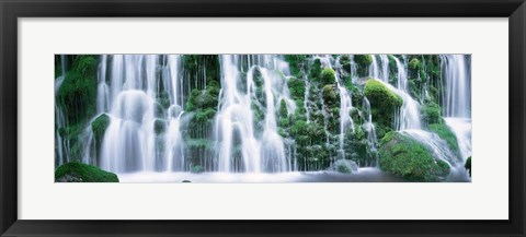 Framed Waterfall, Akita, Japan Print