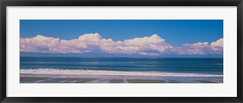 Framed China Beach, Vancouver Island British Columbia, Canada Print