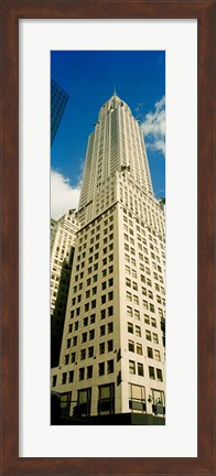 Framed Chrysler Building, Manhattan, New York City Print