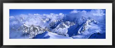 Framed Aiguille du Plan Alps, France Print