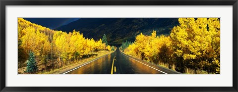 Framed Million Dollar Highway, CO Print