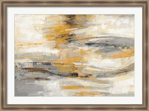 Framed Golden Dust Crop Print