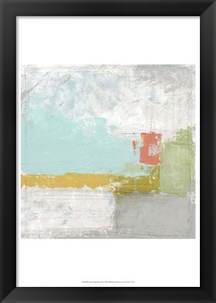 Framed Coastal Quadrant II Print