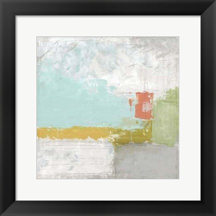 Framed Coastal Quadrant II Print