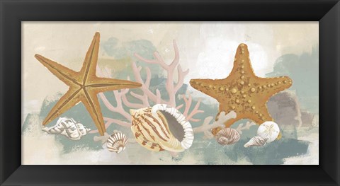 Framed Marine Tableau II Print