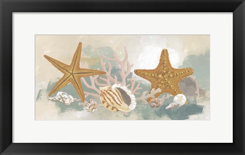 Framed Marine Tableau II Print