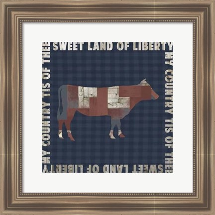 Framed Fourth on the Farm Collection G. Print