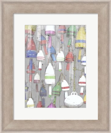 Framed Dockside I Print