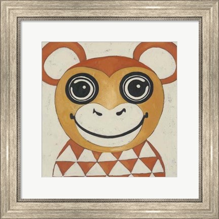 Framed Zoo Portrait I Print