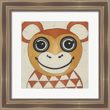 Framed Zoo Portrait I Print