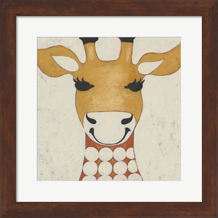 Framed Zoo Portrait IV Print