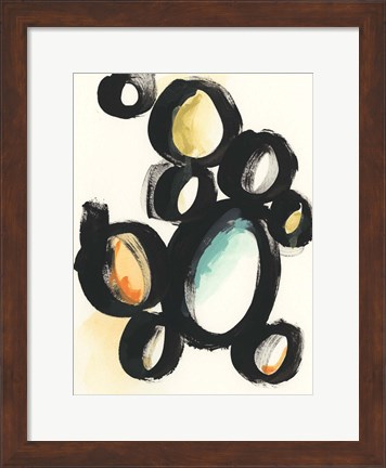 Framed Cellular Structure II Print