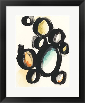 Framed Cellular Structure II Print