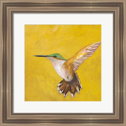 Framed Sweet Hummingbird II Print
