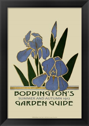 Framed Boddington&#39;s Garden Guide IV Print