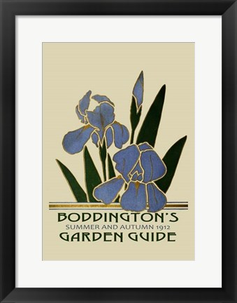 Framed Boddington&#39;s Garden Guide IV Print