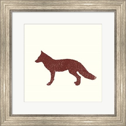 Framed Timber Animals III Print