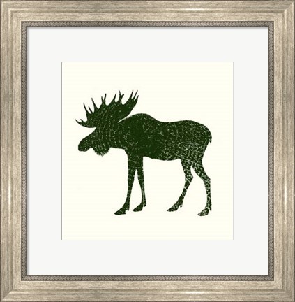 Framed Timber Animals VI Print