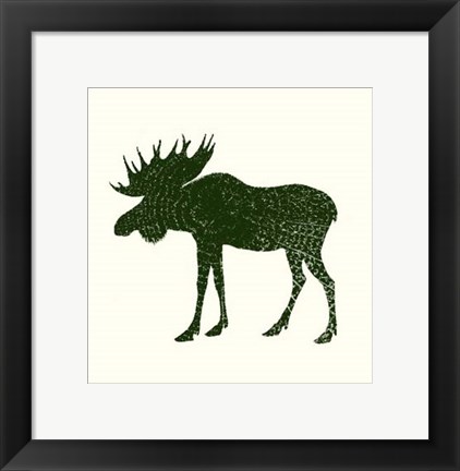 Framed Timber Animals VI Print