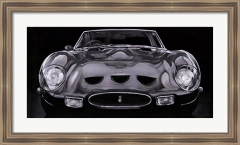 Framed European Sports Car II Print