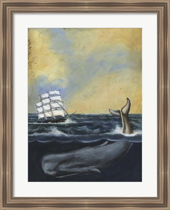 Framed Whaling Stories I Print