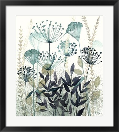 Framed Allayed Floral II Print